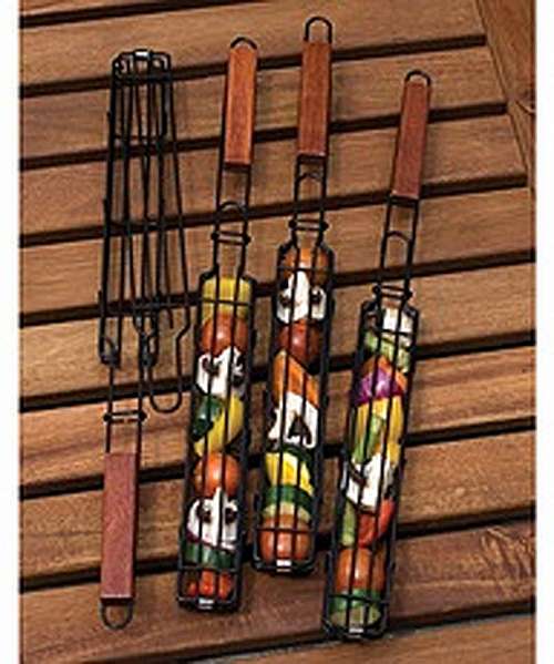 Non-Stick Kabob Baskets