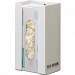 Single White Enamel Glove Dispenser