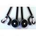 5" Wheels and 2" Swivel Casters with Brakes