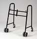 Extra Wide Dually 6 Wheel Universal Walker with Brakes