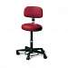 Foot Control Air-Lift Stool with Backrest