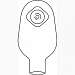Sur-Fit Natura Drainable Pouch Invisiclose Tail Closure with Filter