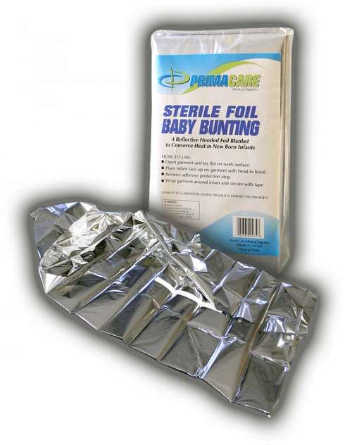 Sterile Foil Baby Bunting