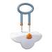 Michael Graves Clamp On Height Adjustable Tub Rail with Soft Cover Soap and Shampoo Dish