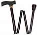 Heavy Duty Folding Cane Lightweight Adjustable with T Handle