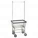 Standard Laundry Cart w/ Double Pole Rail