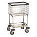 Deluxe Elevated Laundry Carts