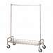 48" Garment Rack Basket Shelf