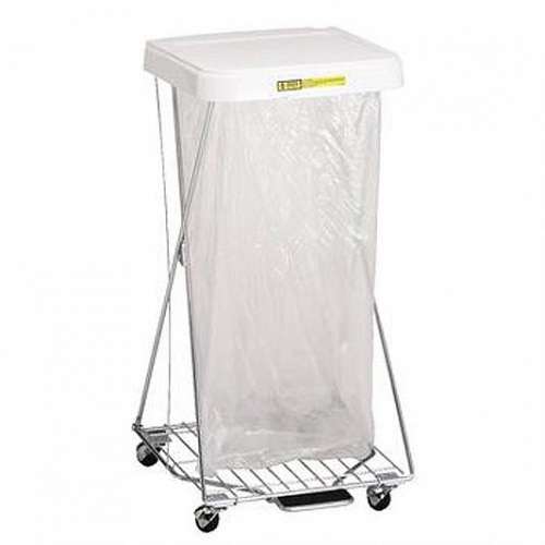 Single Wire Hamper Stand w/ Foot Pedal