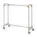 72" Double Portable Garment Rack