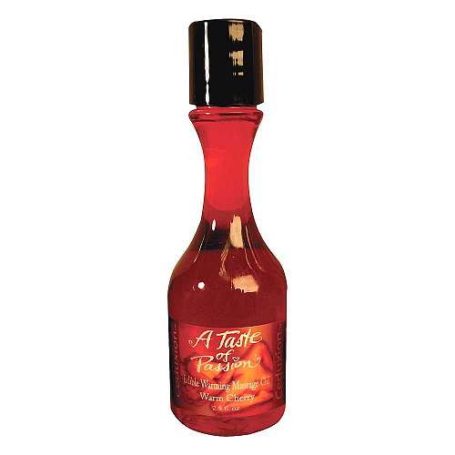 A Taste Of Passion Flavored Warming Massage Oil