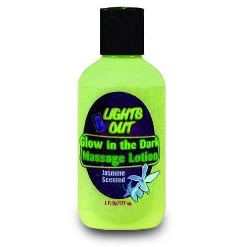 Glow-in-the-Dark Massage Lotion