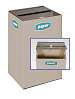 Locking Waste Receptacle
