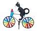 20 inch Tuxedo Cat Bicycle Spinner