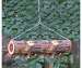 6 Plug Suet Log Upside Down
