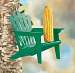 Adirondack Chair Squirrel Fdr green