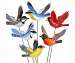 Audubon Birds Windy Wings Stakes Asst