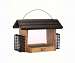 Bamboo Hopper Seed and Suet Feeder