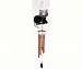 Black Cat Wind Chime