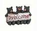 Black Bear Cubs Welcome Statue