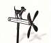 Black Lab Whirligig
