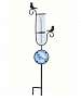 Bird Rain Gauge on Stake