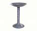 Birdbath Antique Grey