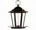 Black Carriage Lantern Feeder