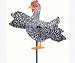 Black & White Chicken Whirligi