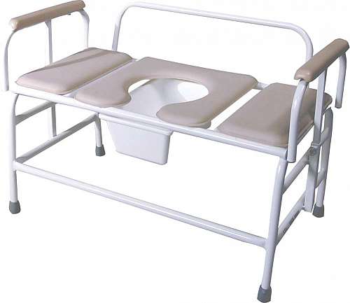 Bari-Drop-Arm Commode