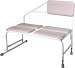 Tub Transfer Bench with Padded Back