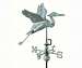 Blue Heron Garden Weathervane Blue Verde Copper