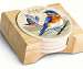 Bluebird Postcard Coasters set of 4