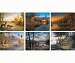 Cabin Scenes Glass Cutting Board Assortment 12 pcs