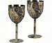 Camo Stainless Steel Wine Glass Set 2 pcs