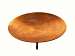 Burnt Copper Bird Bath