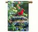 Cardinal Perch Standard Flag