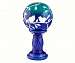 Ceramic Gazing Ball Bird Silhouettes with Stand