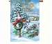 Christmas Mail House Flag