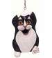 Chillin' Black & White Cat Birdhouse