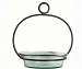 Clear Cuban Bowl Birdbath