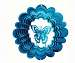 Classic Blue Butterfly Wind Spinner