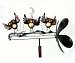 Dancing Owls Whirligig