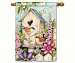 Cottage Birdhouse Standard Flag