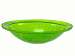 Crackle Glass Bowl Fern Green no cradle