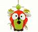 Crazy Owl Felt Birdhouse