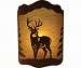 Deer Tin Wall Light