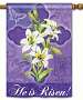 Easter Lily Standard Flag