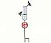 Dragonfly Rain Gauge on Stake
