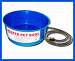 Economical Round Pet Bowl 60 Watt Blue